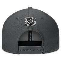 Men's Fanatics Charcoal Vegas Golden Knights Authentic Pro Training Camp Snapback Hat