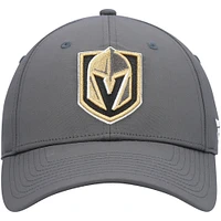 Casquette Fanatics Charcoal Vegas Golden Knights Core Elevated Speed ​​Flex pour hommes