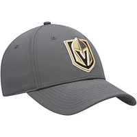 Casquette Fanatics Charcoal Vegas Golden Knights Core Elevated Speed ​​Flex pour hommes