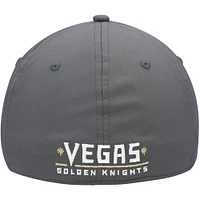 Casquette Fanatics Charcoal Vegas Golden Knights Core Elevated Speed ​​Flex pour hommes