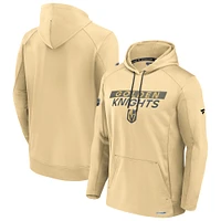 Sweat à capuche en polaire authentique Pro Alternate Vegas Golden Knights Fanatics Gold pour hommes