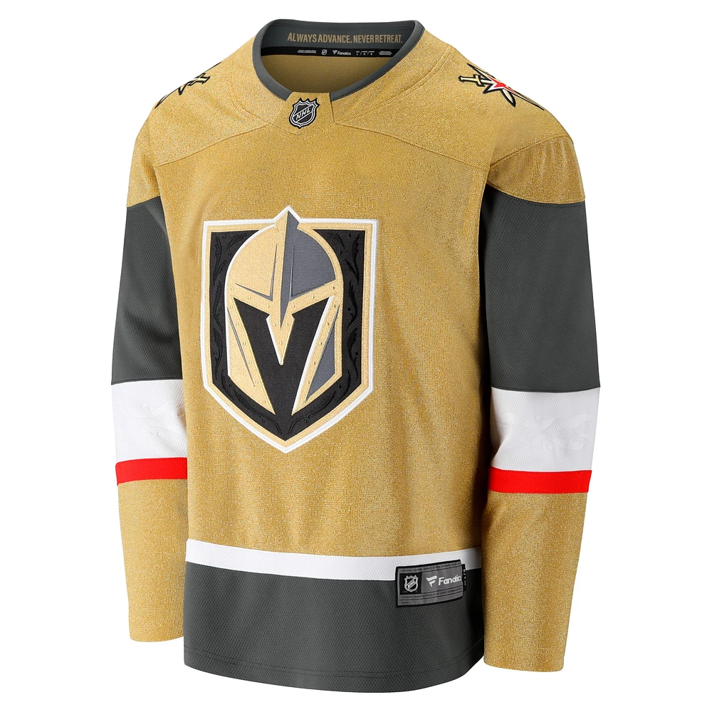 Maillot Fanatics Gold Vegas Golden Knights Home Breakaway pour hommes