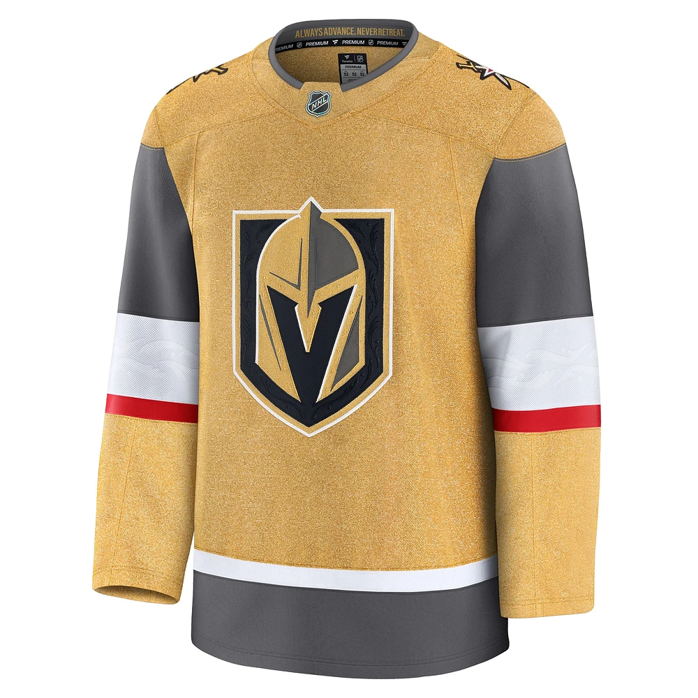 Maillot domicile Premium Fanatics Gold Vegas Golden Knights pour homme