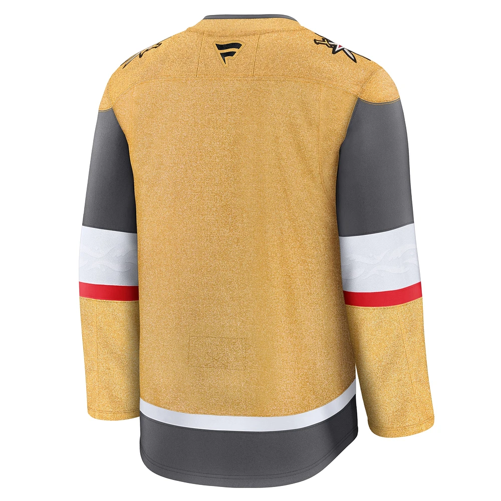 Men's Fanatics Gold Vegas Golden Knights Home Premium Jersey