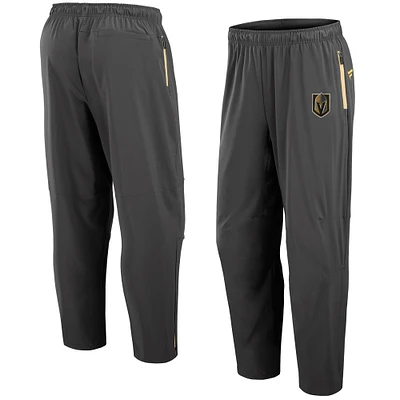Pantalon de patinoire authentique Fanatics Grey Vegas Golden Knights pour homme