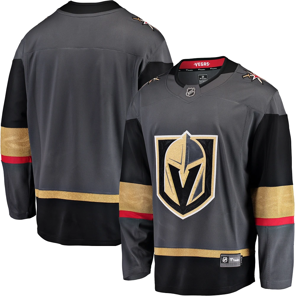 Maillot alternatif gris Vegas Golden Knights Breakaway Fanatics pour hommes