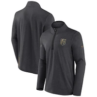 Veste à quart de zip authentique Pro Rink Vegas Golden Knights marque Fanatics pour hommes