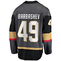 Fanatics pour hommes Ivan Barbashev Gris Vegas Golden Knights Home Breakaway Maillot