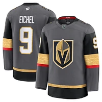 Men's Fanatics Jack Eichel Gray Vegas Golden Knights Alternate Premium Jersey