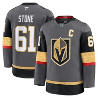 Maillot de qualité supérieure alternatif Vegas Golden Knights Mark Stone pour hommes Fanatics Gray