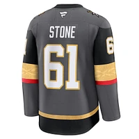 Men's Fanatics Mark Stone Gray Vegas Golden Knights Alternate Premium Jersey