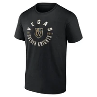 Pack combiné de t-shirts Fanatics Vegas Golden Knights Serve pour hommes