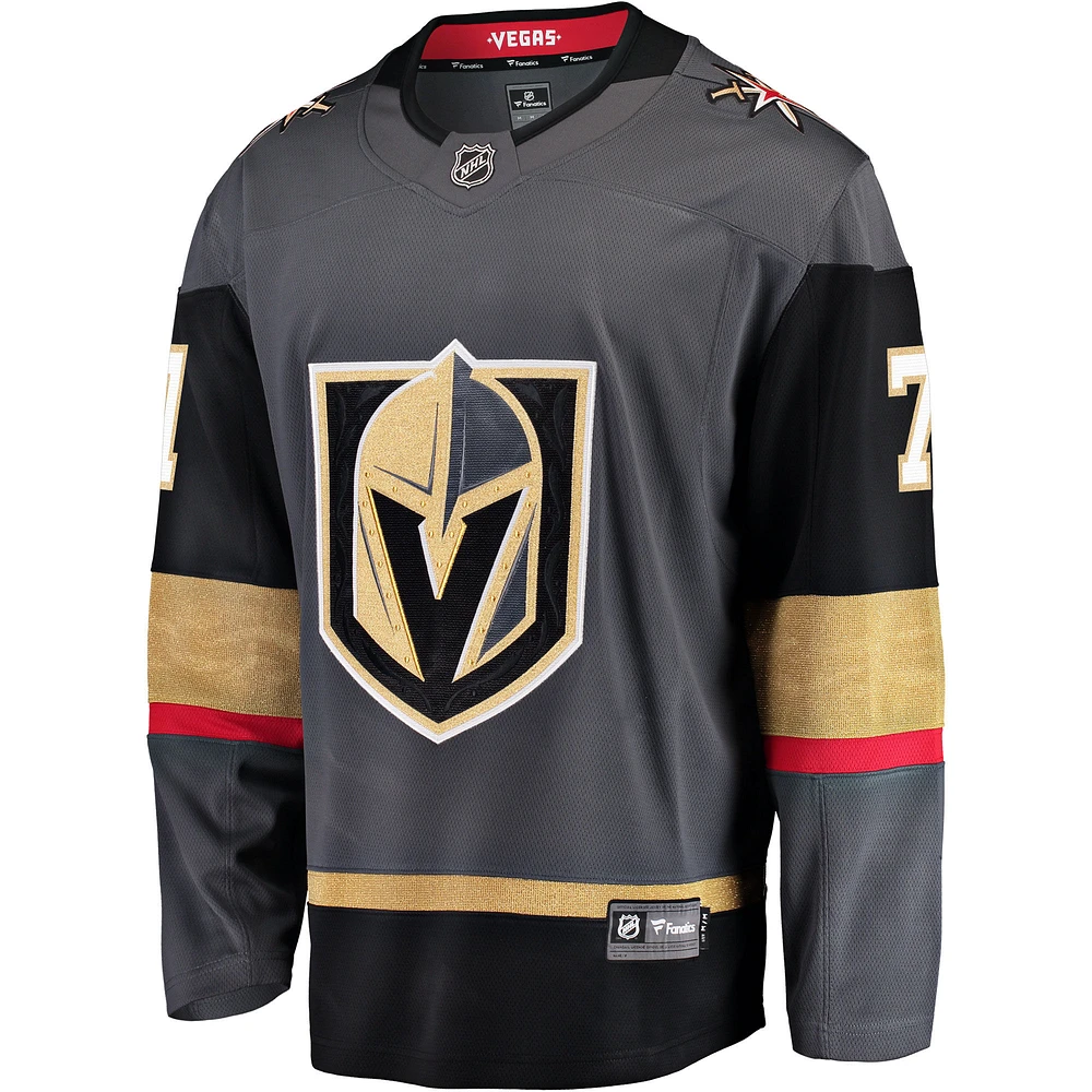 Men's Fanatics William Karlsson Gray Vegas Golden Knights Breakaway - Player Jersey