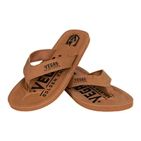 Vegas Golden Knights FOCO Color Pop Flip-Flop Sandals