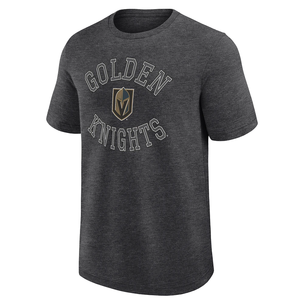 Men's  Heather Charcoal Vegas Golden Knights Success T-Shirt