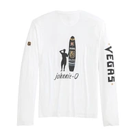 Men's johnnie-O White Vegas Golden Knights Adam Long Sleeve T-Shirt