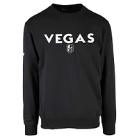 Men's Levelwear  Black Vegas Golden Knights Zane City Capsule Pullover Sweatshirt