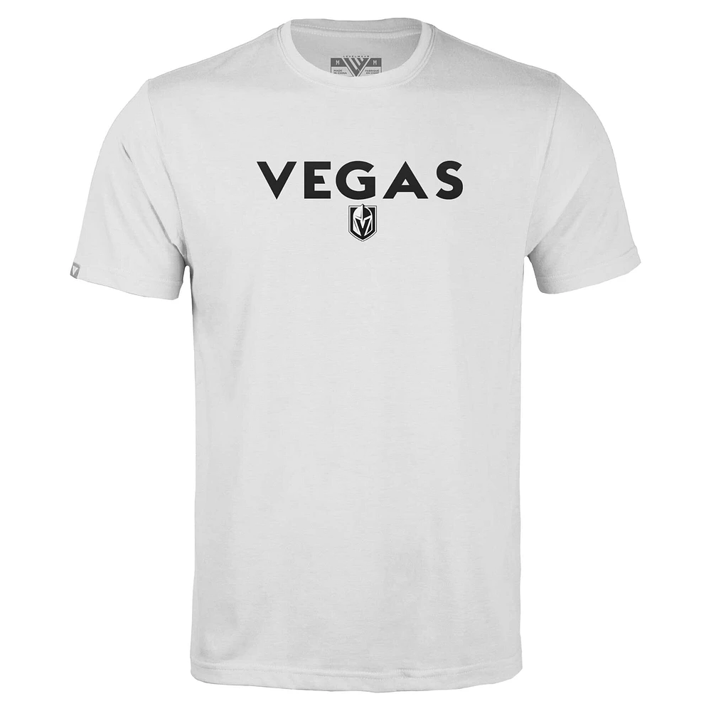 T-shirt capsule Richmond City pour homme blanc Vegas Golden Knights Levelwear