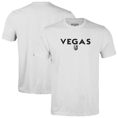 T-shirt capsule Richmond City pour homme blanc Vegas Golden Knights Levelwear