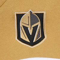 Men's Mitchell & Ness Black/Gold Vegas Golden Knights Head Coach Pullover Hoodie