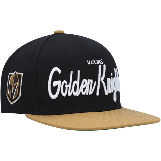 New Era x Staple New Era Black/Vegas Gold New Orleans Saints NFL x Staple Collection 9FIFTY Snapback Adjustable Hat