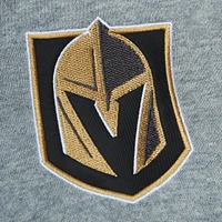 Men's Mitchell & Ness Black/Gray Vegas Golden Knights Head Coach Pullover Hoodie