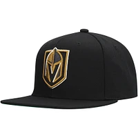 Casquette Snapback Mitchell & Ness Vegas Golden Knights Core Top Spot pour hommes