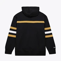 Men's Mitchell & Ness Black Vegas Golden Knights Head Coach Slogan Pullover Hoodie