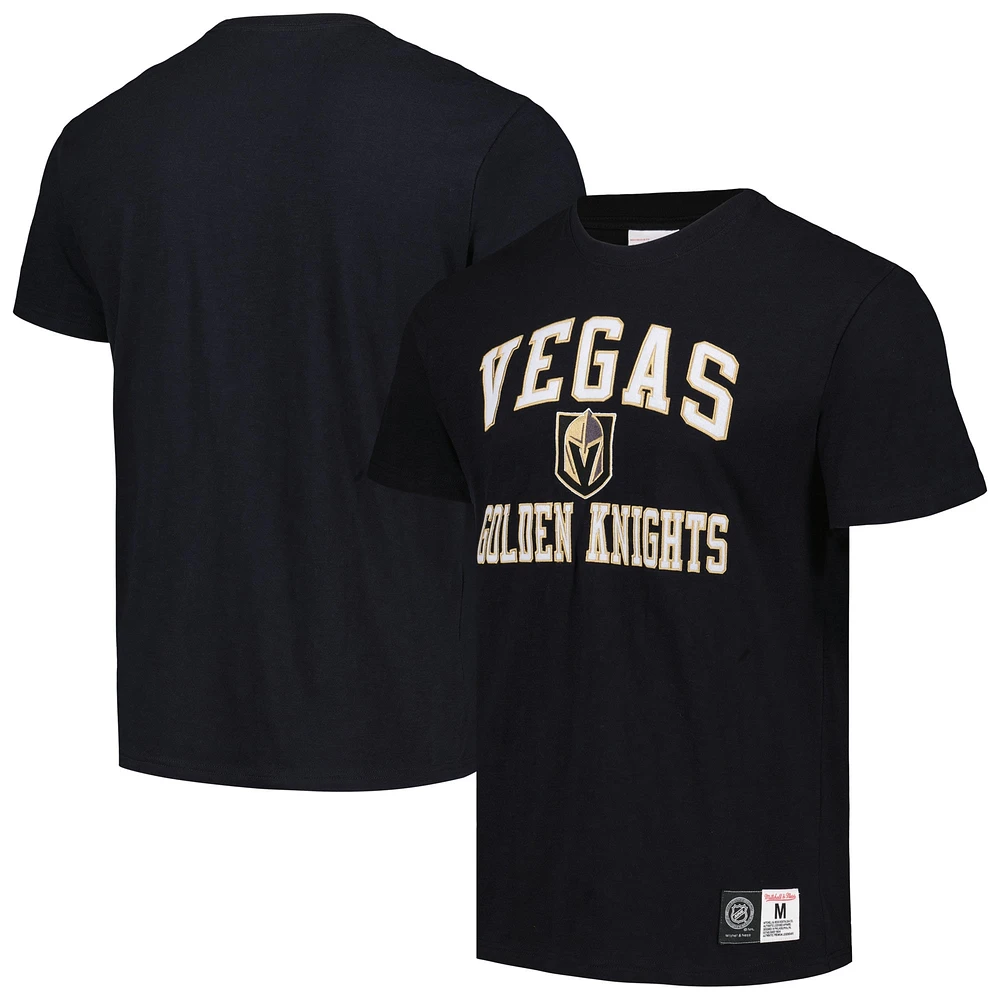 T-shirt flammé légendaire des Golden Knights de Vegas noir Mitchell & Ness pour hommes