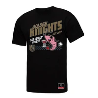 Men's Mitchell & Ness Black Vegas Golden Knights Local Food T-Shirt