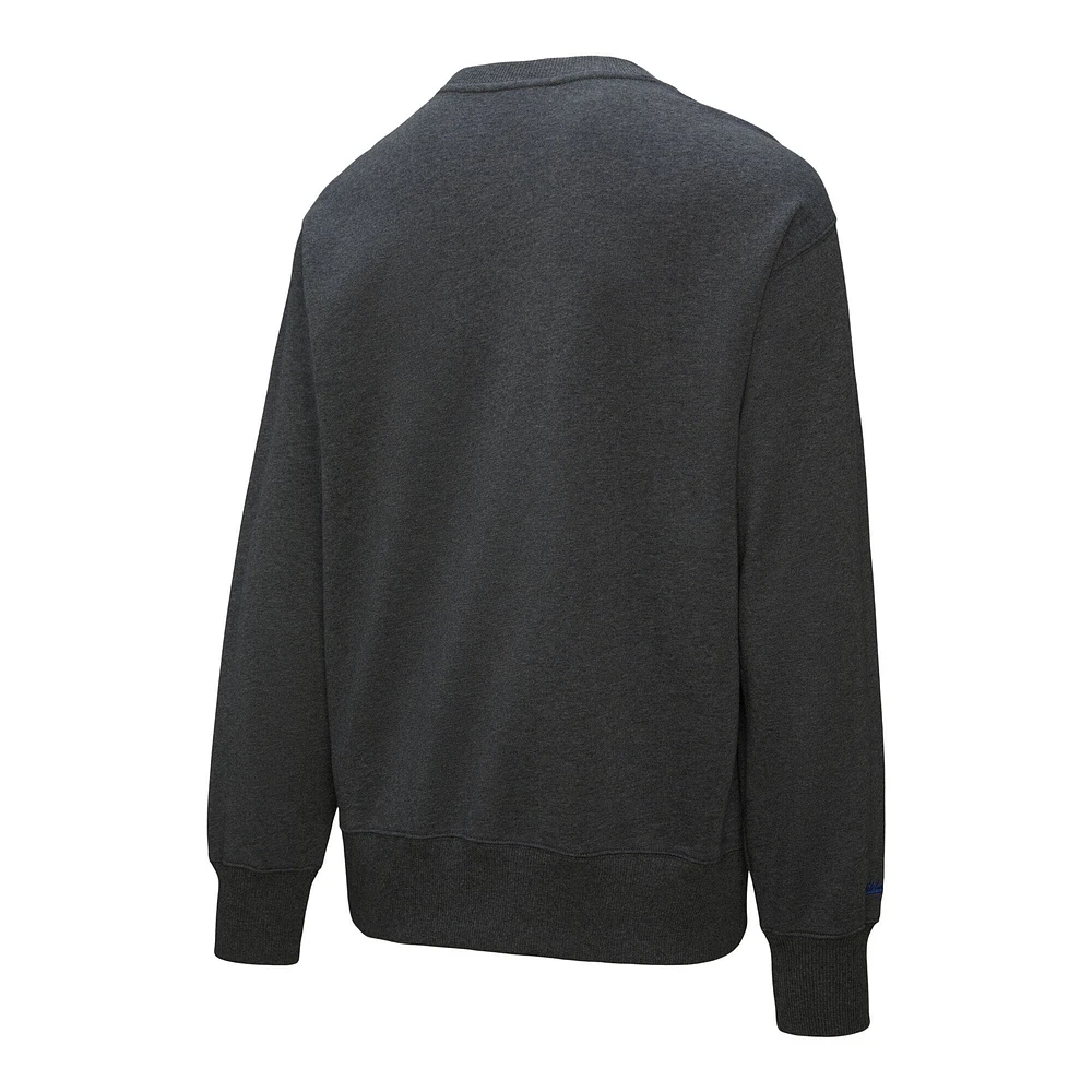 Men's Mitchell & Ness Black Vegas Golden Knights Playoff Win Fleece Pullover Sweatshirt