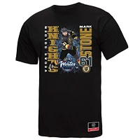 T-shirt graphique pour joueur classique d'hiver de la LNH 2024 Vegas Golden Knights Mitchell & Ness Mark Stone noir