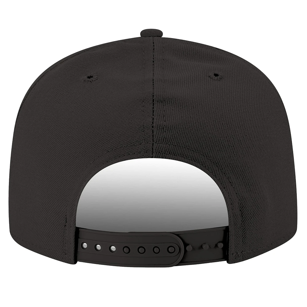 Men's New Era Black Vegas Golden Knights State Pride 9FIFTY Snapback Hat