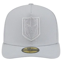 Men's New Era Gray Vegas Golden Knights Color Pack A-Frame 59FIFTY Fitted Hat
