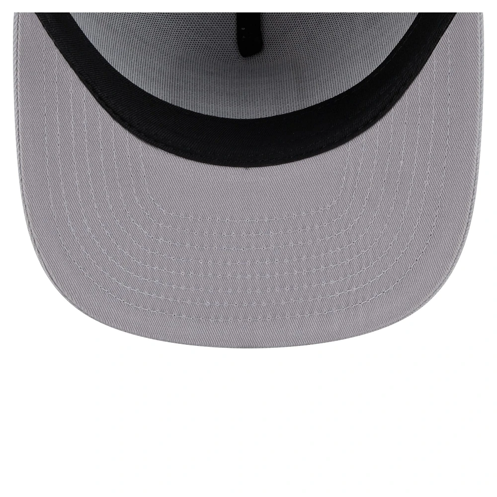 Men's New Era Gray Vegas Golden Knights Color Pack A-Frame 59FIFTY Fitted Hat
