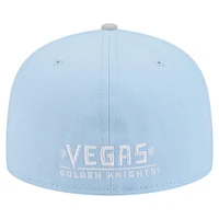 Casquette ajustée bicolore 59FIFTY Vegas Golden Knights bleu clair/gris New Era pour homme
