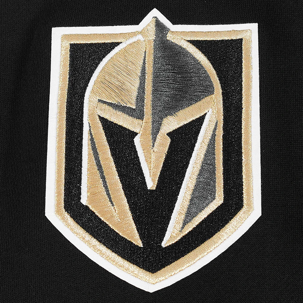 Sweat à capuche enfiler Pro Standard Black Vegas Golden Knights Paint the City pour homme