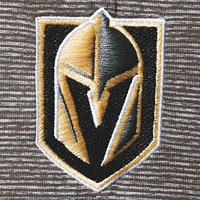 Men's Vineyard Vines Charcoal Vegas Golden Knights Destin Stripe Polo
