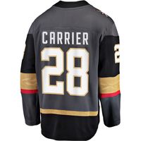 Men's William Carrier Gray Vegas Golden Knights Alternate Breakaway Player Jersey