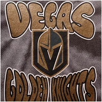 Ensemble de deux bodys Vegas Golden Knights Monterey Tie-Dye noir/blanc pour nouveau-né et nourrisson