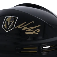 Casque mini noir autographié par Nicolas Roy Vegas Golden Knights