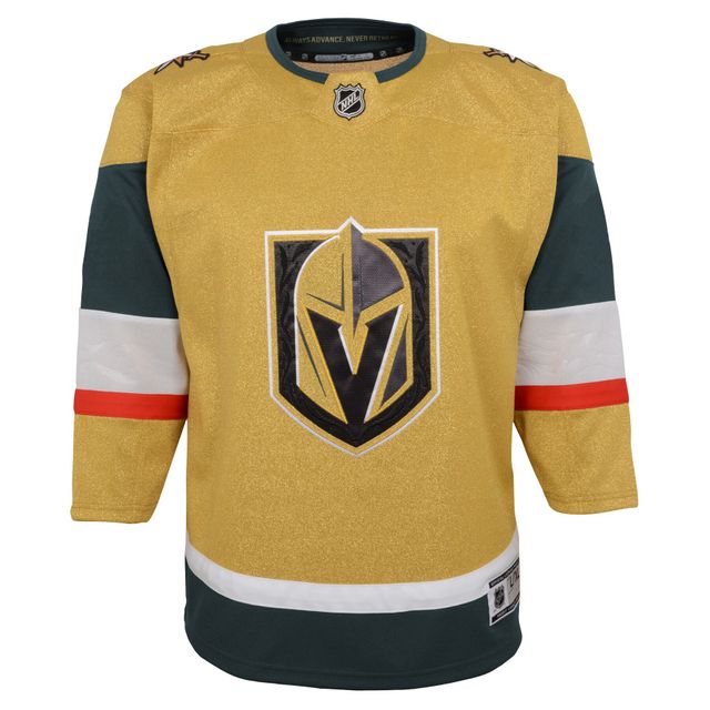 Or préscolaire Vegas Golden Knights 2020/21 suppléant - Premier maillot