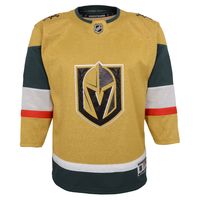 Preschool Gold Vegas Golden Knights 2020/21 Alternate - Premier Jersey