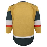 Preschool Gold Vegas Golden Knights 2020/21 Alternate - Premier Jersey