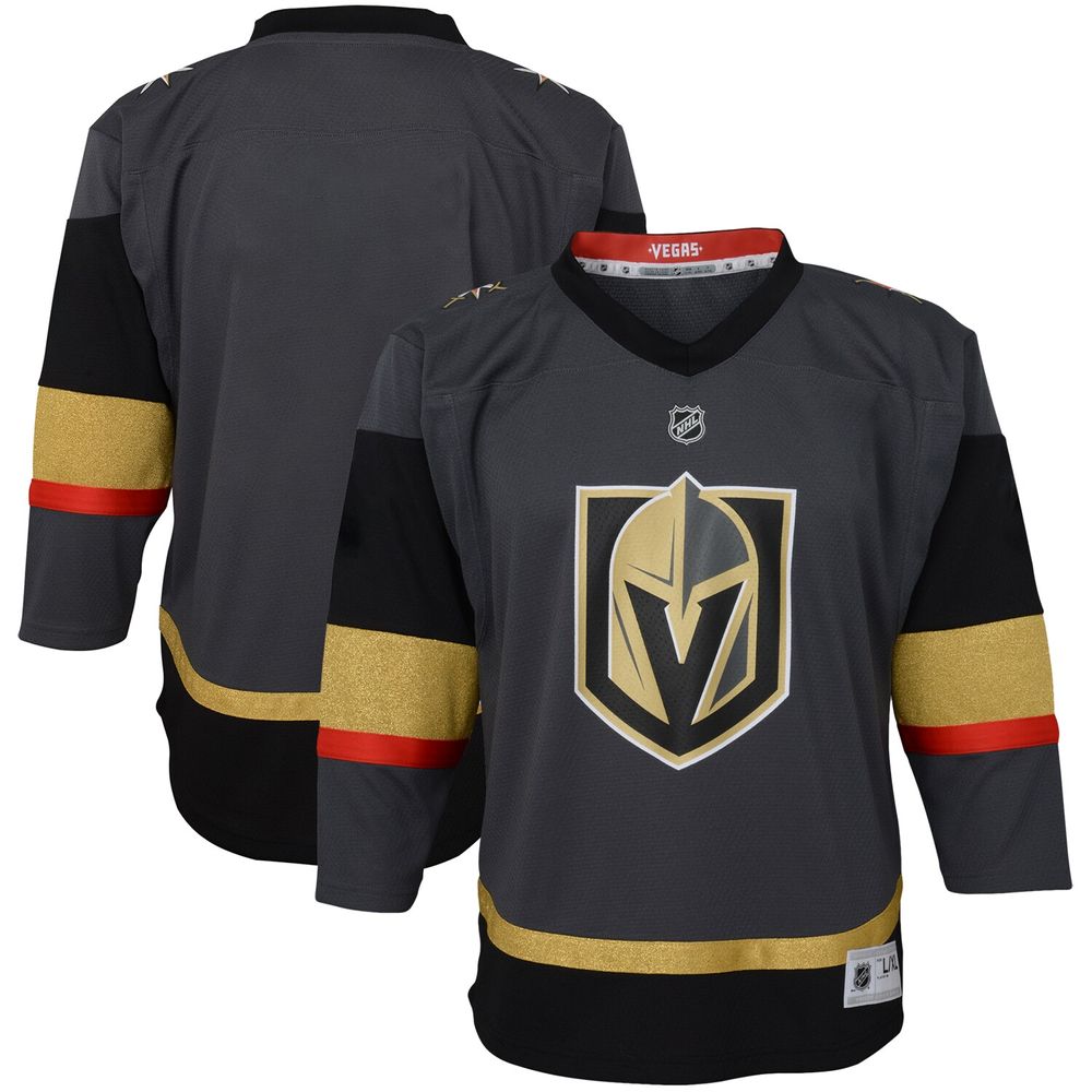 Vegas Golden Knights Youth Special Edition 2.0 Premier Blank Jersey - Black