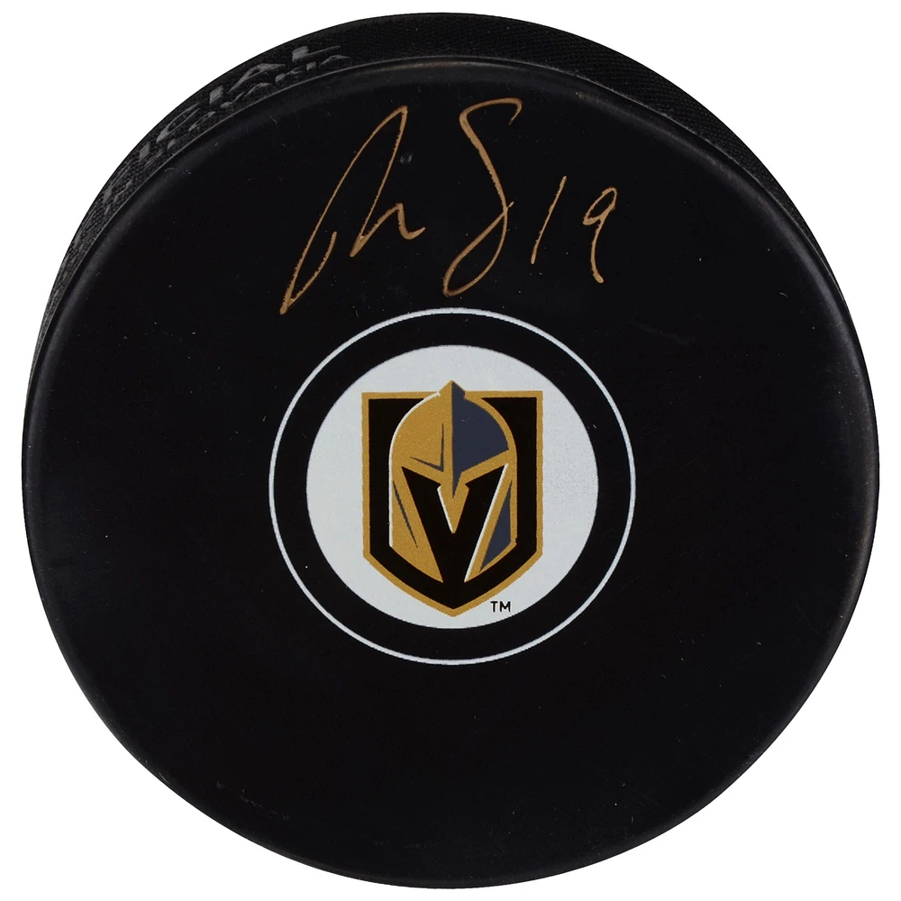 Rondelle de hockey autographiée par Reilly Smith Vegas Golden Knights