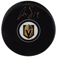 Reilly Smith Vegas Golden Knights Autographed Hockey Puck