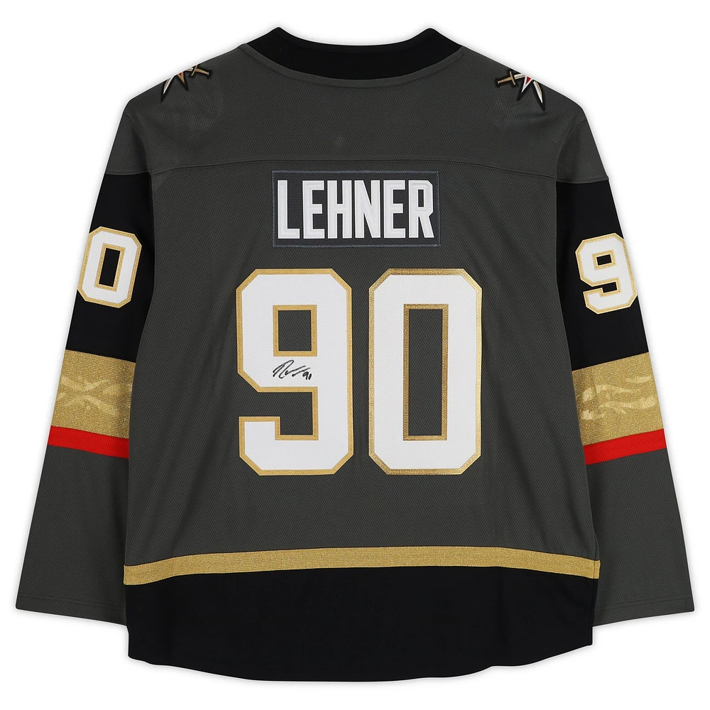 Maillot Fanatics Breakaway dédicacé par Robin Lehner Vegas Golden Knights