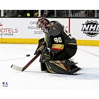 Robin Lehner Vegas Golden Knights Unsigned Third Period Save vs. New Jersey Devils Photograph