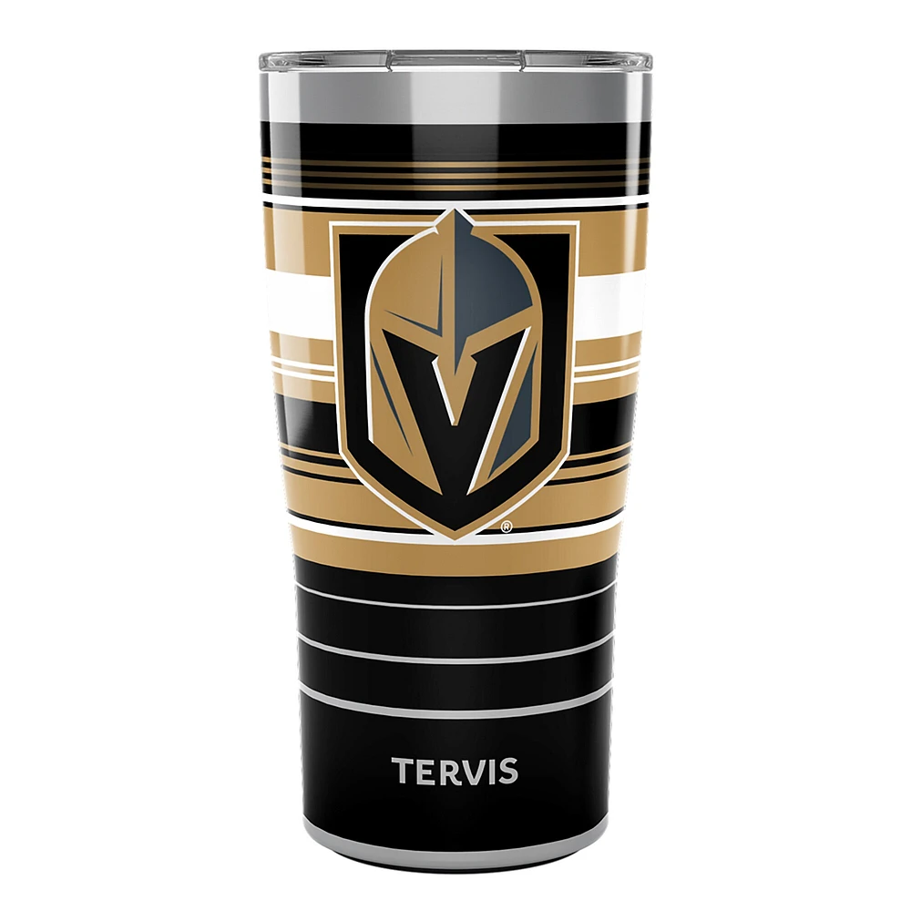 Tervis Vegas Golden Knights 20oz. Gobelet en acier inoxydable à rayures Hype